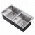 Import YIDA SUS 304 Stainless Steel hand made deep double bowl handmade kitchen sink for apartment from China