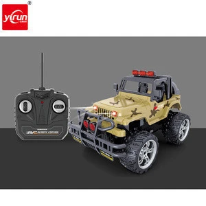 YK034854 four-channel 1:20 rc toys for kids off-road military vehicles charging 40M remote control car