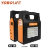 YOBOLIFE factory  Mini Solar Lighting System Africa Solar Kit with LED lighting Outdoor Picnic Solar Charger for mobile charging