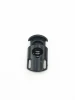 YS0089  Good quality  Big Two  hole  Adjust the rope  plasti Cord Lock / end cord plastic stopper pig nose