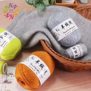 ZHAONUO 50g+20g /set 100% mongolian cashmere hand-knitted cashmere yarn wool cashmere knitting yarn ball scarf wool yarn