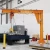 Import Zhongpu designed 1ton 2 ton 3ton Slew Arm JIB Crane potence levage 500 kg to Australia New Zealand USA  France from China