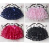 Z&M Breathable plain Dyed chiffon baby tutu skirt for girls for stage & Dancer Wear
