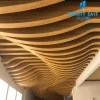 Aluminum u-shaped ceiling for interior decorative wall covering panels with free sample
