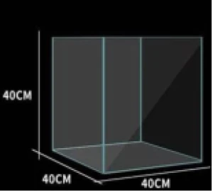 Factory Wholesale Custom 50cm Curved Low Iron Aquarium Glass Fish Tank