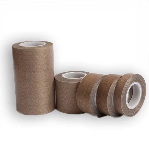 0.25MM High temperature PTFE Fiberglass Cloth Adhesive tape with factory price