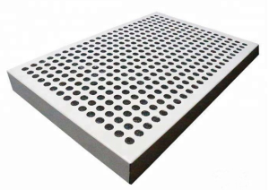 Stainless steel perforated plate