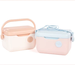21QT Easy Carry Ice Box Efficient Cold Insulation Food Hard Cooler Box