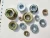 Import flange nuts, zinc, colored, black, DIN 6923 from China
