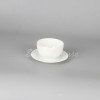 Wholesale round ceramic rice cups and dishes