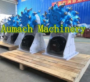 Transverse Drum Cutter Rock Crusher Rotary Cutters for 20t Excavator