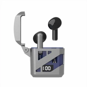 GT02 Stereo Sound Music In-ear LED Display Earphone Bt5.3 Low Latency Sports Earbuds Headset