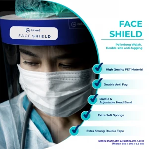 Reusable Face Shield Medical Standard WHO High Quality