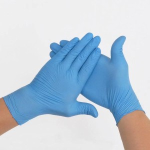 Disposable nitrial gloves