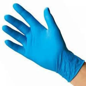 Blue Powder Free Disposable Nitrile Gloves