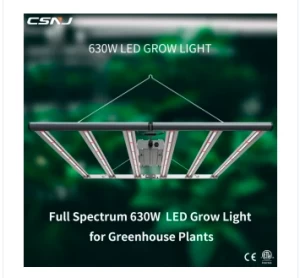 Foldable Full Spectrum Lm301h Dimmable LED Grow Growing Light Lights Bar Controller IP65 8 Bars