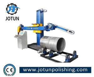 Sanding belt tank body grinding polishing machine for stainless steel