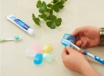 051 Portable Toothbrush Head Cover Travel Wash Toothbrush Box Toothbrush Head Protective Cover Sanitary Dust-proof