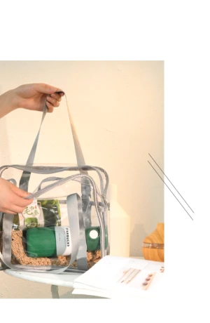 Large Capacity PVC Shoulder Bag