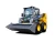 Import XCMG new official skidsteer loader XC770K Chinese skid steer loader construction machine price for sale from China