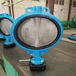 150LB/JIS10K/ANSI/  PN10/16 wafer butterfly valves price