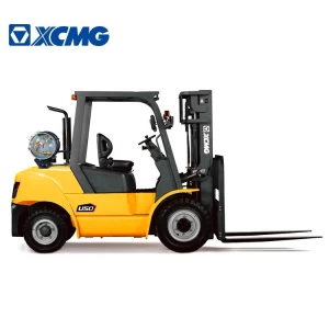 XCMG 4t 4.5t 5t Gasoline and LPG Forklift with GM Engine and Side Shifter