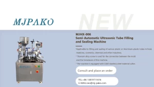 MJHX-006  Semi-Automatic Ultrasonic Tube Filling and Sealing Machine