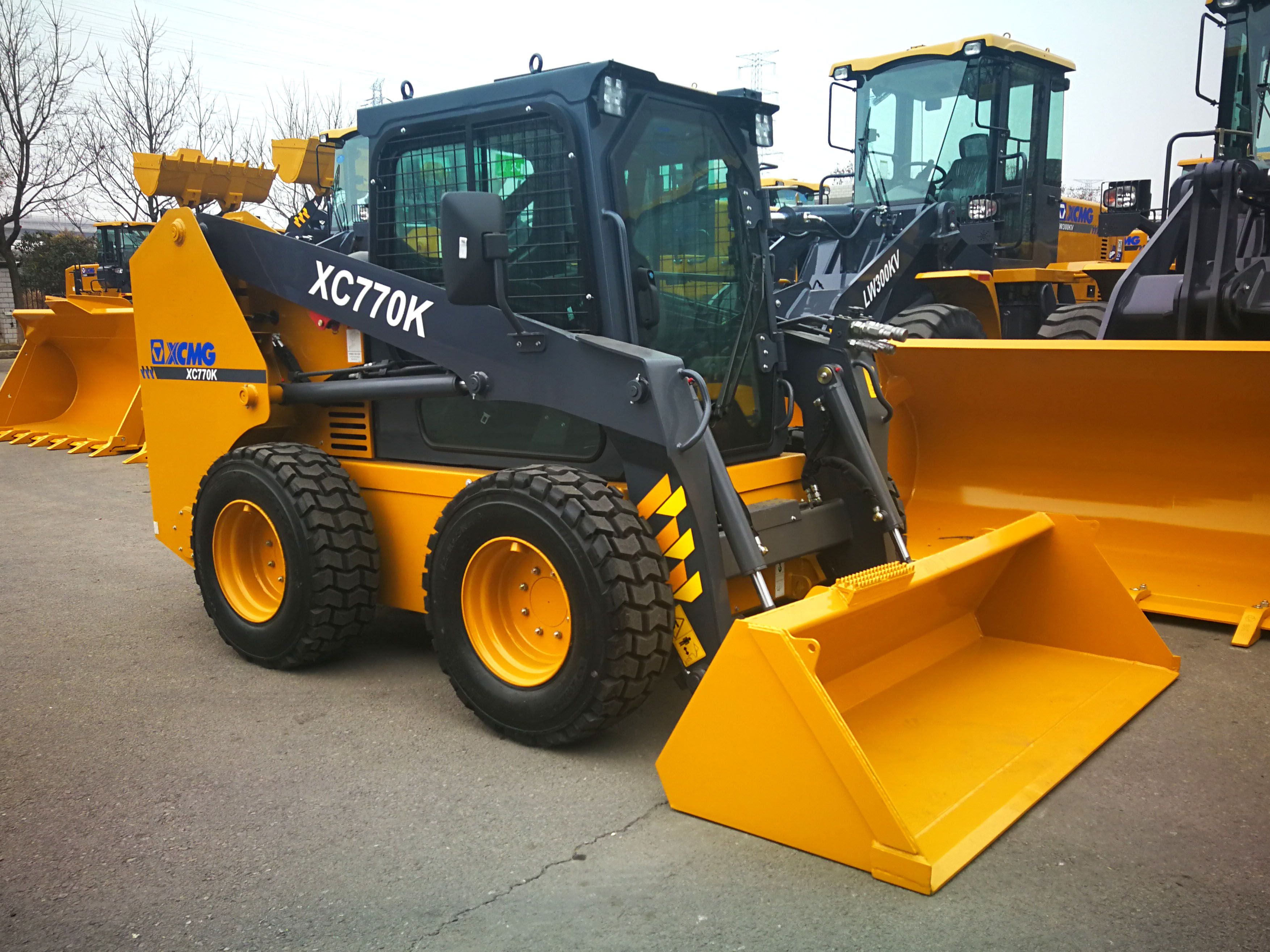 Buy Xcmg New Official Skidsteer Loader Xc770k Chinese Skid Steer Loader ...