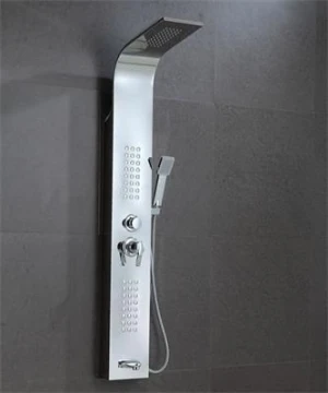 shower panel shower tower 304 four function rainfall side jet  bathroom shower room fittings