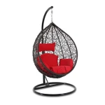 Handmade Rattan, Wicker Hanging Egg Swing Chair , Garden Hanging Swing