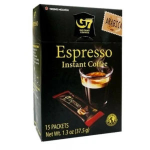 Espresso instant coffee