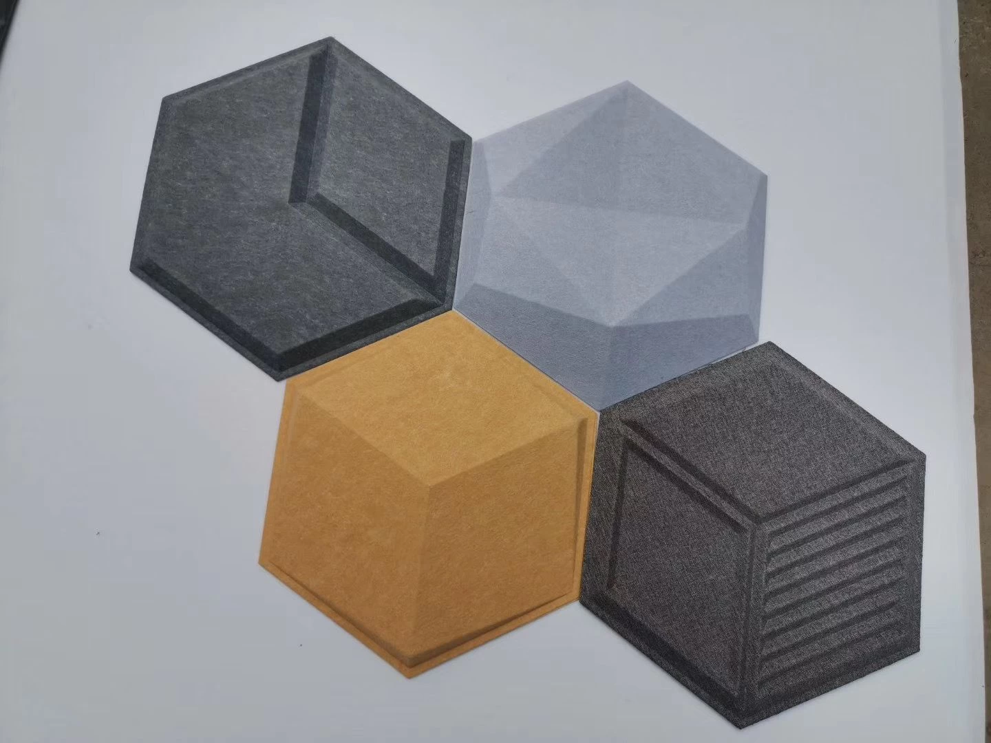 Buy Hot Colorful Polyester Fiber Acoustic Wall Panels 9mm Thickness ...