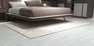 Fireproof Waterproof Wood Grain SPC Flooring For Home Office For Sale
