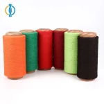 recycled cotton polyester blended yarn