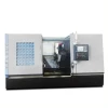 TCK550 flat bed horizontal CNC lathe turning and milling center