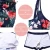 Import 2023 Two piece bikini swimwear swimsuits best design Floral Print females swimming suits beachwear from China
