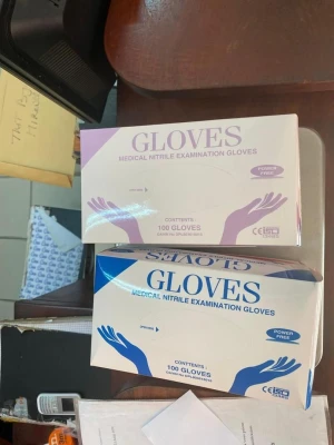 Nitrite Gloves blue(powder free)