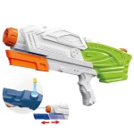 1000ml Power Full Water Gun Toys Summer Vacation Water Gun Toy Outdoor Game Spray Black Water Gun