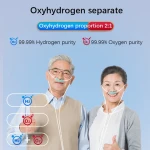 1500ml/min hydrogen generator pem electrolyzer hydrogen water generator h2 inhalation machine breathing