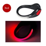 1 Pair CR2032 Button Batteries Powered LED Shoe Lamp / Decoration Light