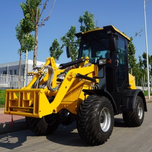Buy 1 Ton Small Earth Moving Machine Mini Wheel Loader from Linyi ...