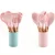 Import 10 Piece silicone pink kitchen utensils and Stainless Steel Kitchen Gadgets Cooking Tool Non Stick Cookware from China