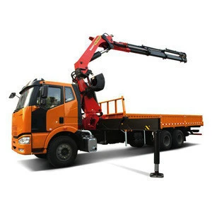 10 ton  boom arm truck crane small knuckle boom crane for sale