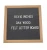 Import 10 x 10 Inches Gray Oak Solid Wooden Message Felt Letter Board from China