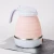 Import 100-240v 600ml Transform Portable Electric travel fold silicone kettle from China