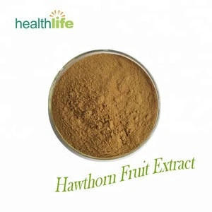 100% Natural High Quality Hawthorn Fruit Extract Powder Hawthorn Fruit P.E.