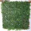 100 x 100 cm  artificial boxwood hedge fence artificial plant wall Anti-UV waterproof Material vertical garden home decoration