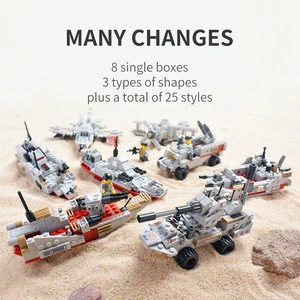 1000 PCS legoinglys Military toys military series building block For Children Toys