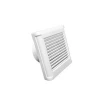 100mm 4 " Inch Home Auto Shutter Small Size Bathroom Window Wall Mounted Mount Extractor Toilet Exhaust Plastic Ventilation Fan