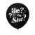 Import 10Inch Black Baby Shower Balloons Decorations Set Gender Reveal Theme from China